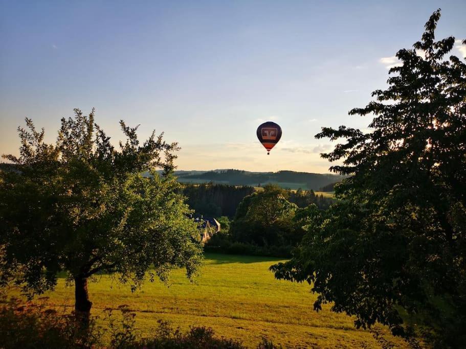 Komfort-Ferienwohnung Auf Der Eulenburg Grafengehaig ภายนอก รูปภาพ