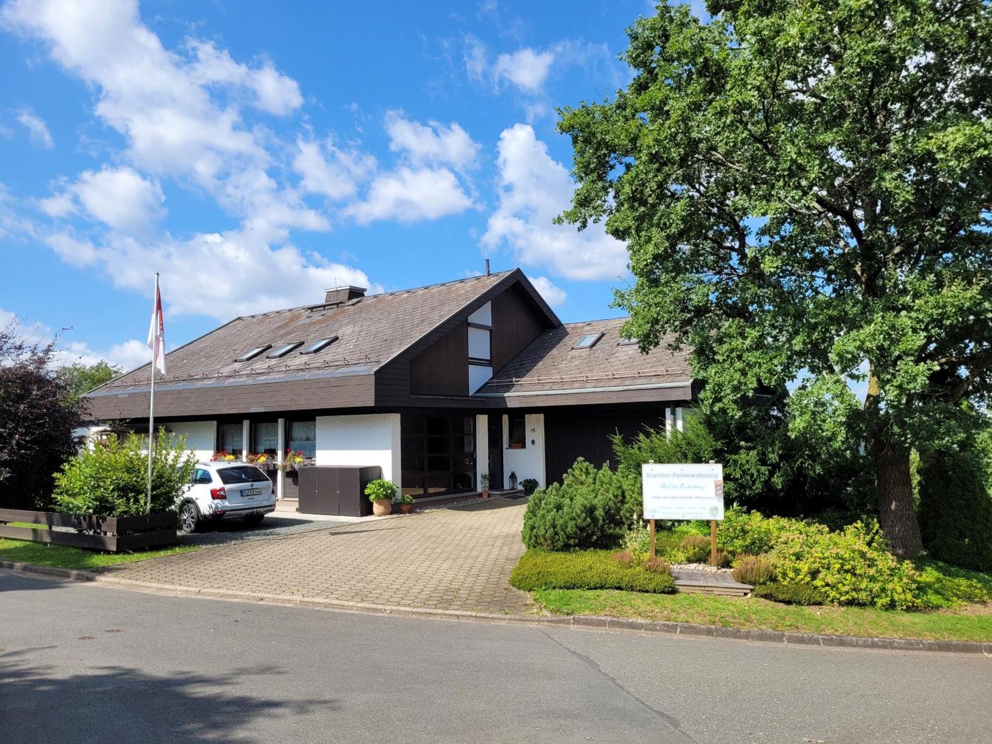 Komfort-Ferienwohnung Auf Der Eulenburg Grafengehaig ภายนอก รูปภาพ